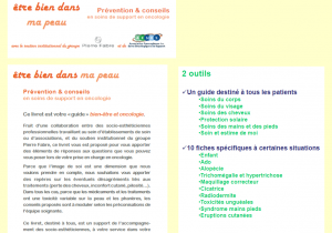 Education du patient en oncologie