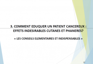 Education du patient en oncologie